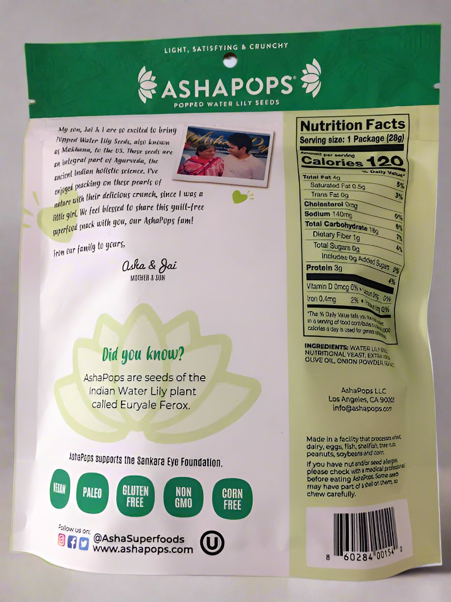 AshaPops Vegan Cheese Superfood Snack (1 oz.)